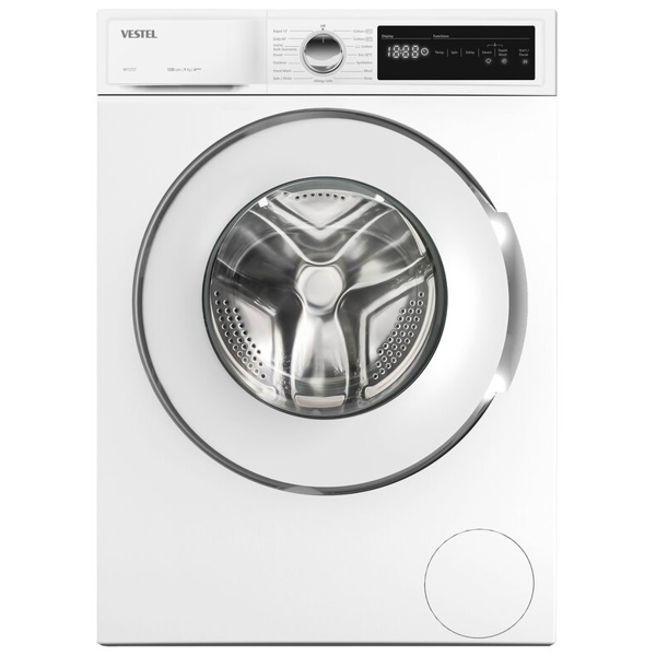 სარეცხი მანქანა Vestel W912T2T, 9Kg, A+++, 1200Rpm, Washing Machine, White