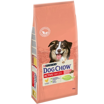 ძაღლის საკვები Dog Chow 7613034489418 Adult Dogs, Large, Active, Chicken, 14Kg