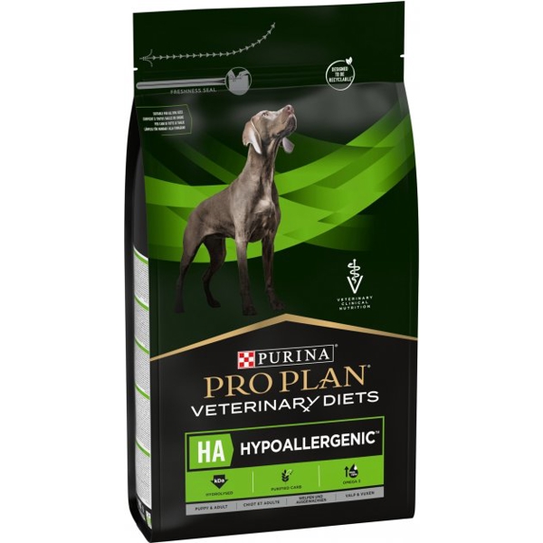 ძაღლის საკვები ProPlan 7613035163126 Adult Dogs, Puppy, Hypo Allergenic, Veterinary Diets, 3Kg