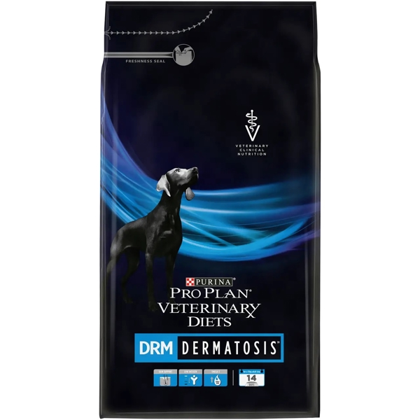 ძაღლის საკვები ProPlan 7613035156289 Dogs With Dermatoses, Veterinary Diets, 3Kg