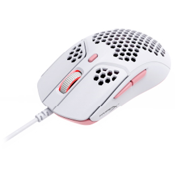 მაუსი HyperX HMSH1-A-WT/G, Wired, USB, Gaming Mouse, White