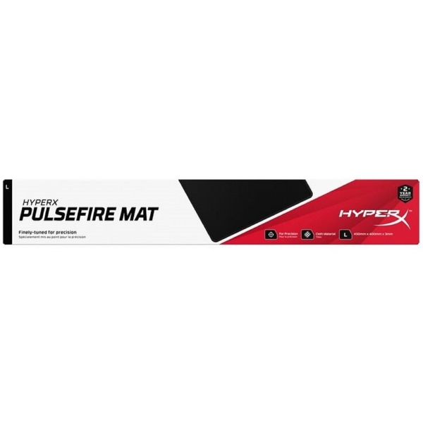 მაუსის პადი HyperX HMPM1-M Pulsefire Mat, Gaming Mouse Pad, M, Black