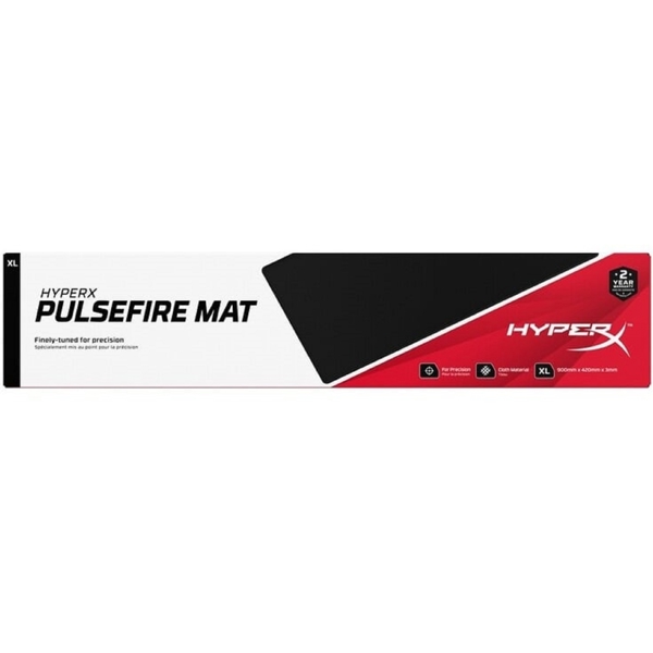 მაუსის პადი HyperX HMPM1-XL Pulsefire Mat, Gaming Mouse Pad, XL, Black