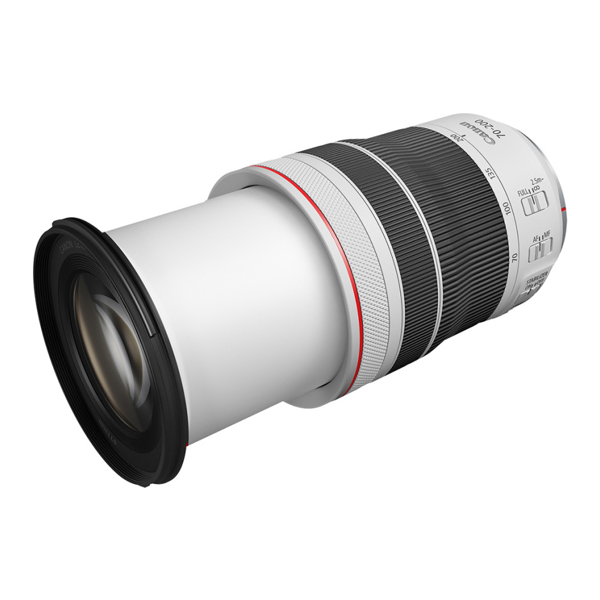 Canon 4318C005AA, RF 70-200 F4 L IS USM, White/Black