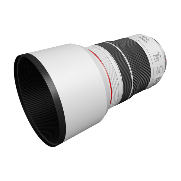 Canon 4318C005AA, RF 70-200 F4 L IS USM, White/Black