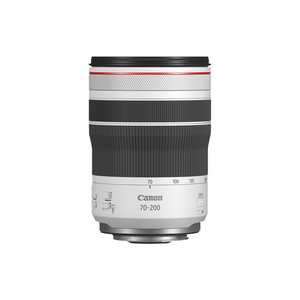 Canon 4318C005AA, RF 70-200 F4 L IS USM, White/Black