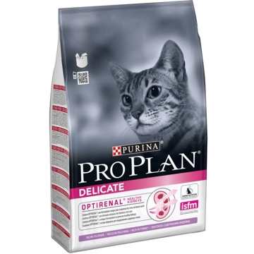 კატის საკვები ProPlan 7613036510493 Adult Cats, Delicate, Sensitive Digestion, Turkey, 3Kg