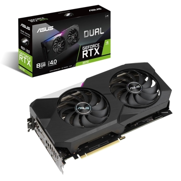 ვიდეო დაფა Asus 90YV0FQD-M0NA00, GeForce RTX 3070, 8GB, 256bit, HDMI, DP, Black