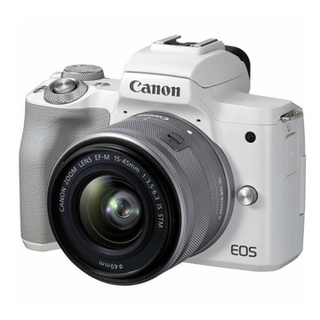 ციფრული ფოტოაპარატი Canon 4729C028AA EOS M50 Mark II, Digital Camera With Lens, White