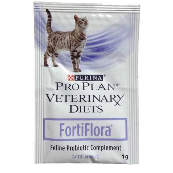 საკვები დანამატი ProPlan 7613035165595 Adult Cats, Kittens, FortiFlora, Veterinary Diets, 30Pcs