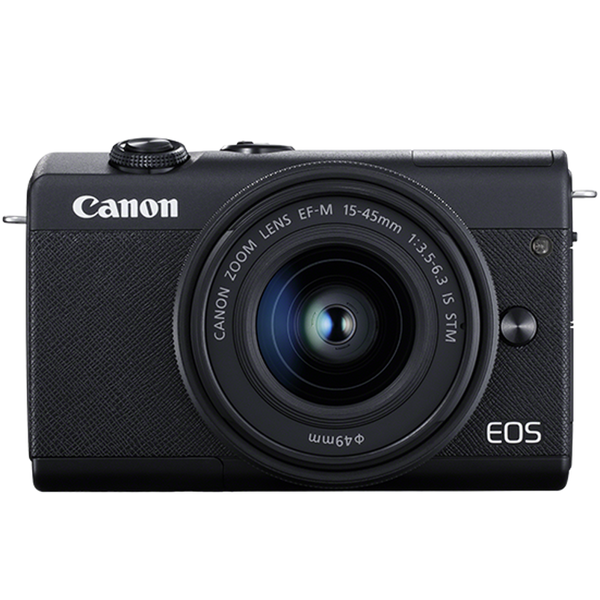 ციფრული ფოტოაპარატი Canon 3699C027AA M200, EF-M 15-45mm IS STM, Digital Camera With Lens, Black