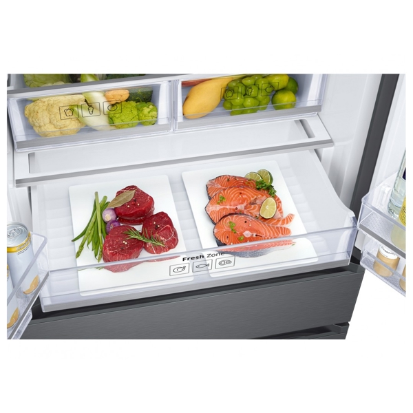 მაცივარი Samsung RF50N5861B1/WT, 461L, A+, No Frost, Refrigerator, Graphite
