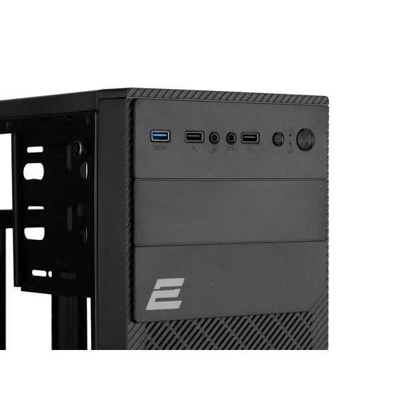 ქეისი 2E 2E-RD850 Computer Case Basis Micro ATX, Mini ITX, 2xUSB2.0, USB3.0, Black