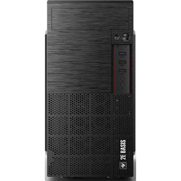 ქეისი 2E 2E-RD860-3U Computer Case Basis Micro ATX, Mini ITX, 2xUSB2.0, USB3.0, Black