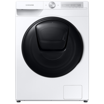 სარეცხი+საშრობი მანქანა Samsung WD10T654CBH/LP, 10.5Kg, A, 1400Rpm, 62Db, Washing+Dryer Machine, White