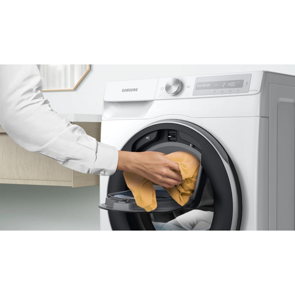 სარეცხი მანქანა Samsung WW10T654CLH/LP, 10.5Kg, A+++, 1400Rpm, 73Db, Washing Machine, White