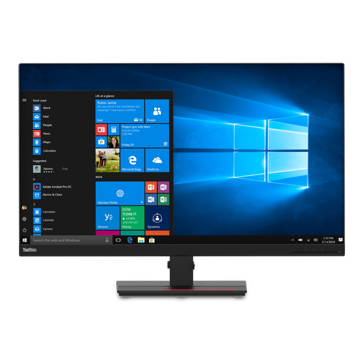 მონიტორი Lenovo 61F2GAT2EU Thinkvision T32H-20, 32", Monitor, 4K UHD, LED, IPS, HDMI, DP, USB-C, Black