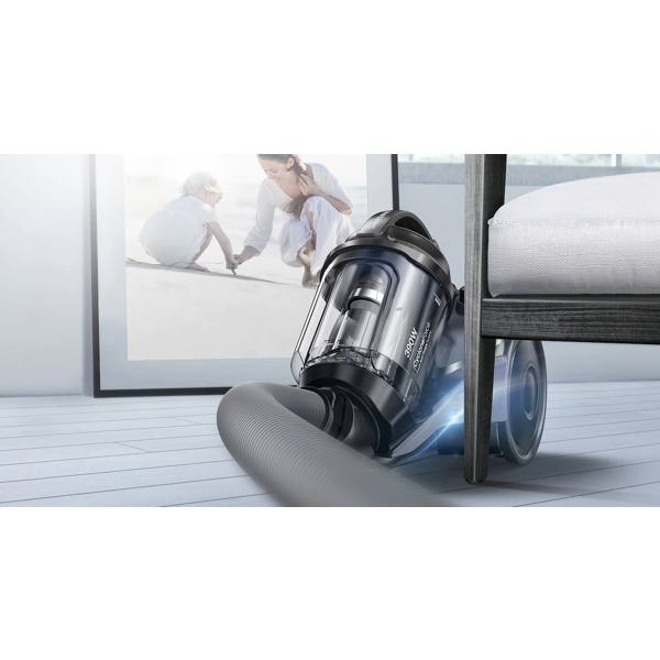 მტვერსასრუტი Samsung VC15K4130HB/EV, 1500W, 1.3L, Vacuum Cleaner, Black/Blue