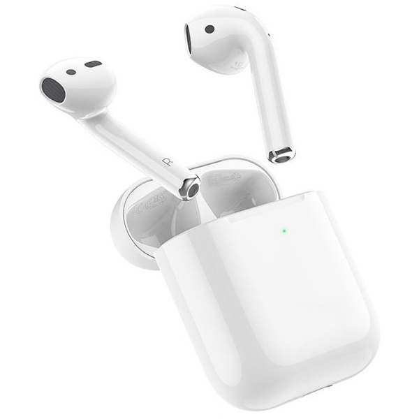 ყურსაამენი HOCO DES03, In-Ear Headphones, Wireless, Bluetooth, White