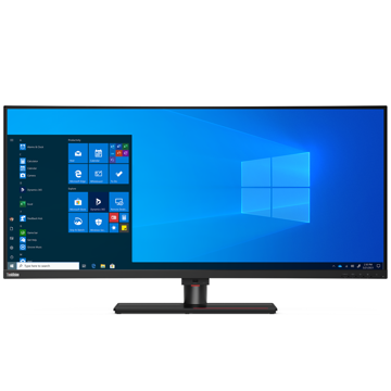 Lenovo 62C1GAT6EU Thinkvision P40W, 39.7", Curved Monitor, 5K WUHD, IPS, HDMI, DP, USB, USB-C, Black