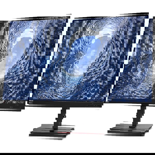 მონიტორი Lenovo 62B0MAT2EU Thinkvision T24I, 23.8", Monitor, FHD, IPS, HDMI, VGA, DP, Black