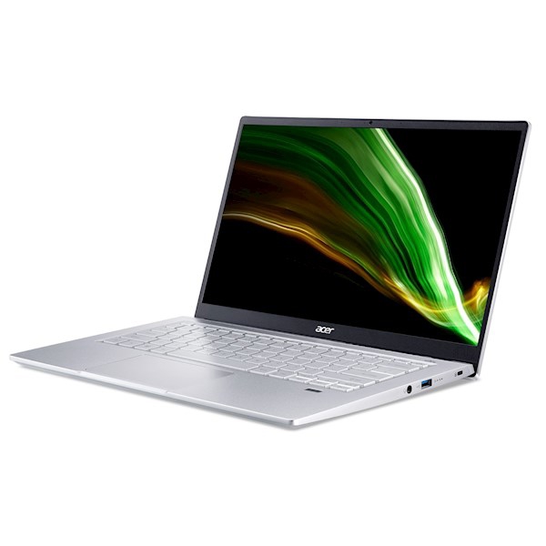 ნოუთბუქი Acer NX.ABLEU.00E Swift 3 SF314-511, 14", i5-1135G7, 8GB, 256GB SSD, Integrated, Silver