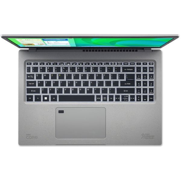 ნოუთბუქი Acer NX.AYCEU.005 Aspire Vero AV15-51, 15.6", i7-1195G7, 8GB, 512GB SSD, Integrated, W11, Gray