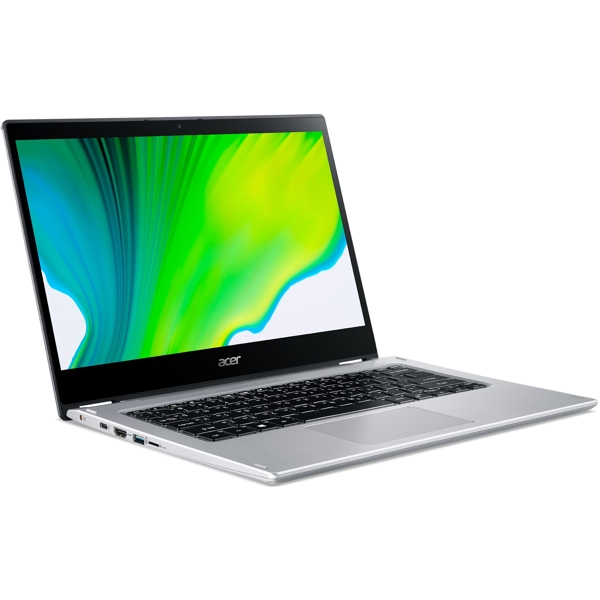 ნოუთბუქი Acer NX.HQ7EU.00V Spin 3 SP314-54N, 14", i7-1065G7, 16GB, 512GB SSD, Integrated, Silver