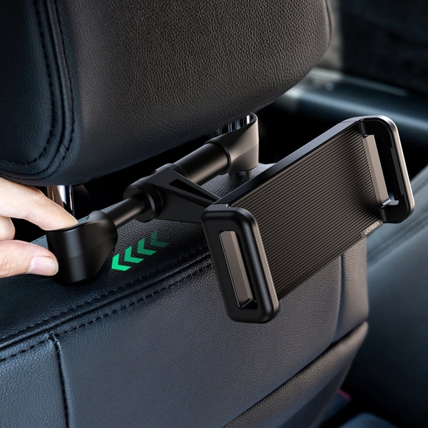 მობილურის დამჭერი Ugreen LP362 (80627) Car Headrest Mount For Phones and Tablets, Black