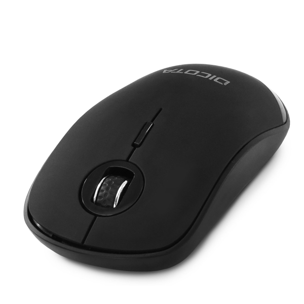 მაუსი Dicota D31829, Wirless, USB, Mouse, Black