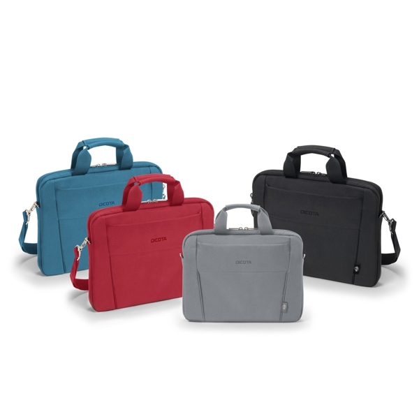 ნოუთბუქის ჩანთა Dicota D31305-RPET, 14.1", Laptop Bag, Gay