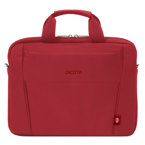 ნოუთბუქის ჩანთა Dicota D31306-RPET, 14.1", Laptop Bag, Red