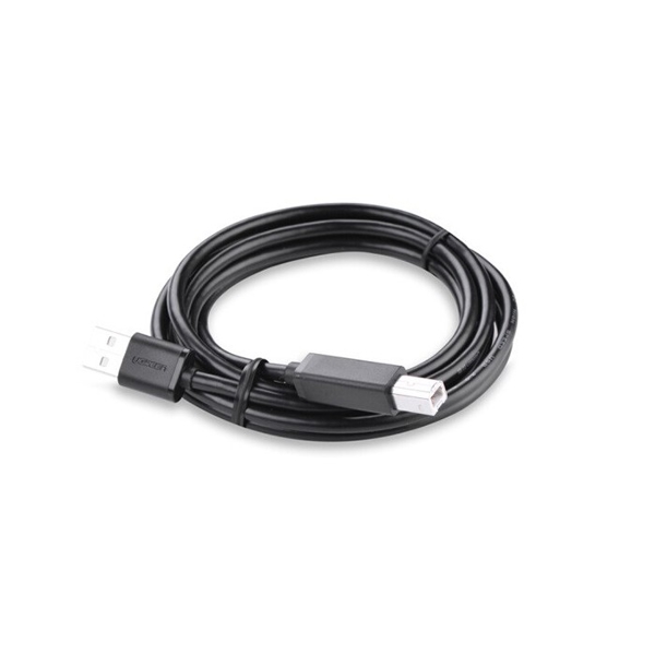 UGREEN US104 (10845) USB 2.0 A Male to B Male Printer Cable, 1.5m, Black EOL