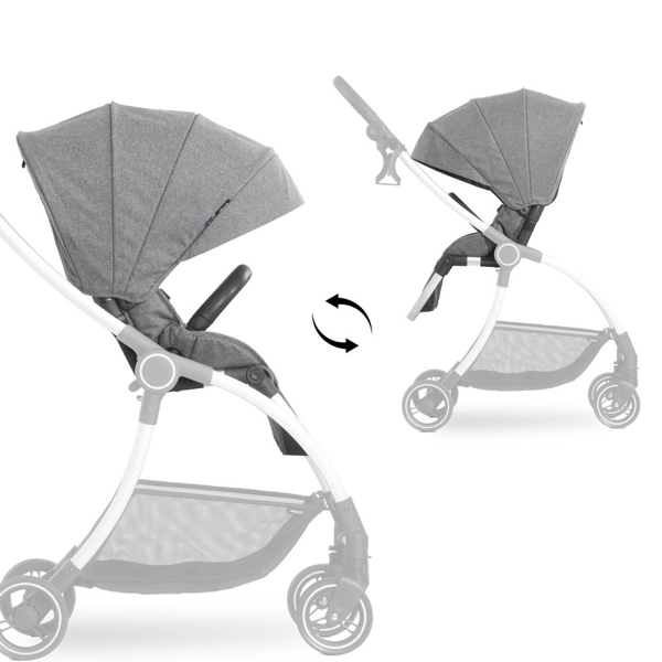 საბავშვო ეტლი Hauck 166055 Colibri Duoset Grey