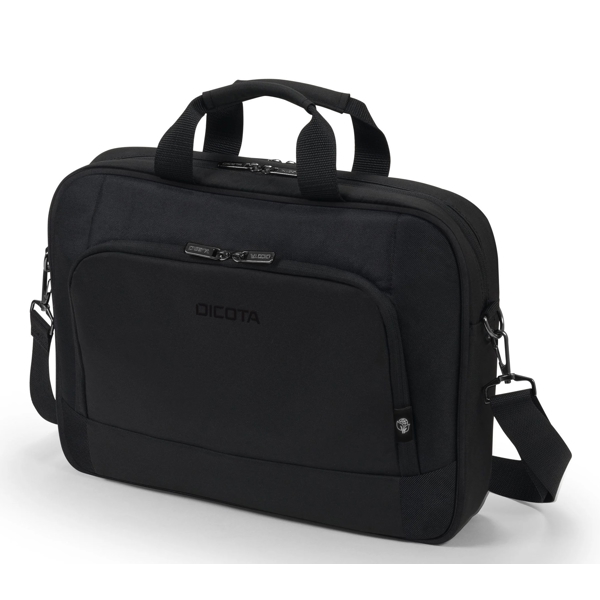 ნოუთბუქის ჩანთა Dicota D31324-RPET, 14.1", Laptop Bag, Black