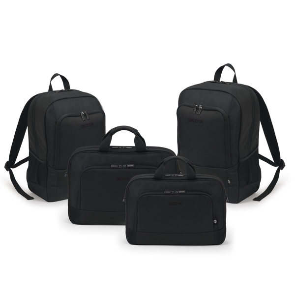 ნოუთბუქის ჩანთა Dicota D30914-RPET, 14.1", Backpack, Black
