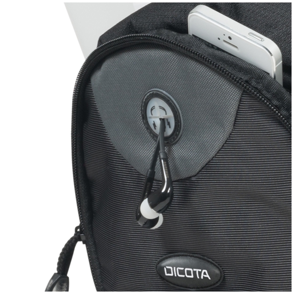 ნოუთბუქის ჩანთა Dicota N11648N-V3, 15.6",  Backpack, Black