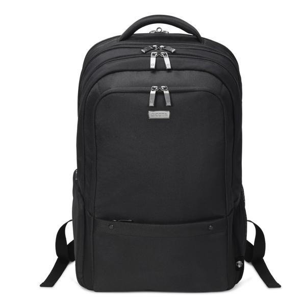 ნოუთბუქის ჩანთა Dicota D31636-RPET, 15.6", Backpack, Black