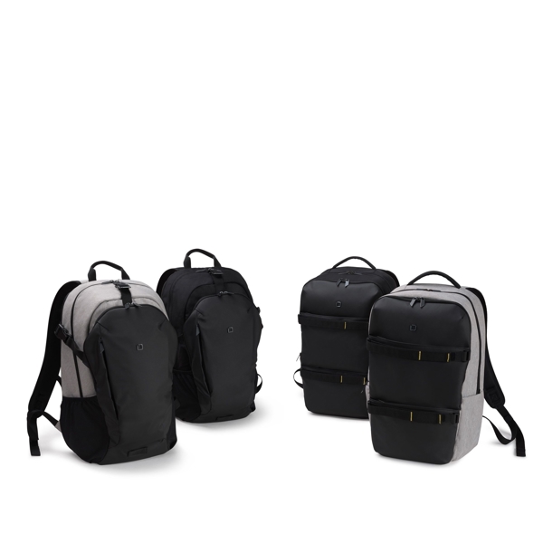 ნოუთბუქის ჩანთა Dicota D31765, 15.6", Backpack, Black