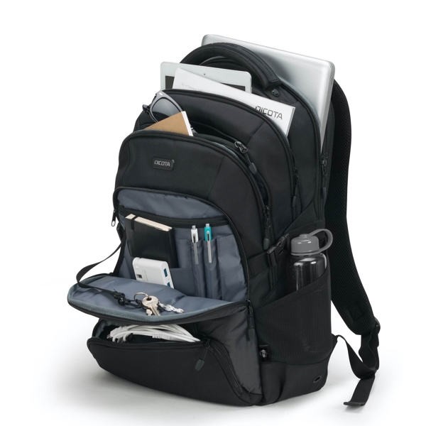 ნოუთბუქის ჩანთა Dicota D31814, 17.3", Backpack, Black