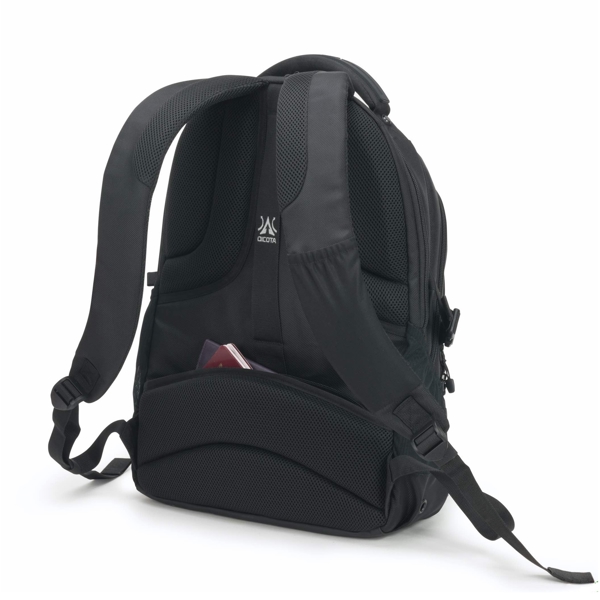 ნოუთბუქის ჩანთა Dicota D31814, 17.3", Backpack, Black