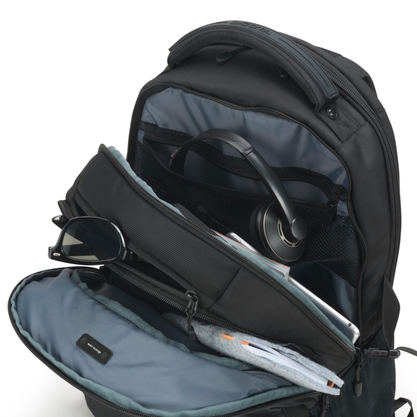 ნოუთბუქის ჩანთა Dicota D31814, 17.3", Backpack, Black