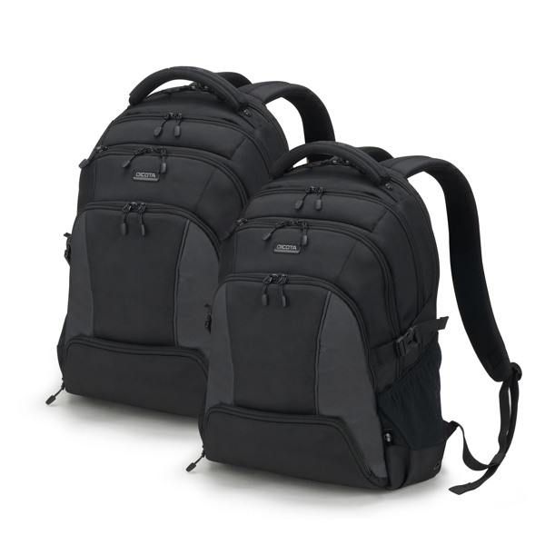 ნოუთბუქის ჩანთა Dicota D31814, 17.3", Backpack, Black