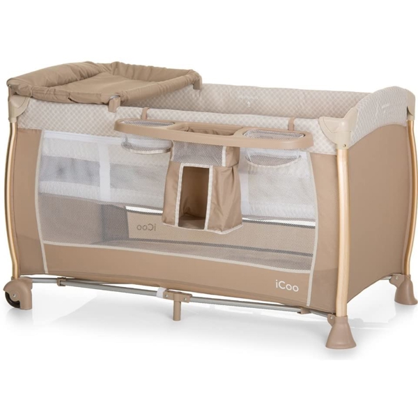 საწოლ მანეჟი Hauck 607619 iCoo Starlight Beige