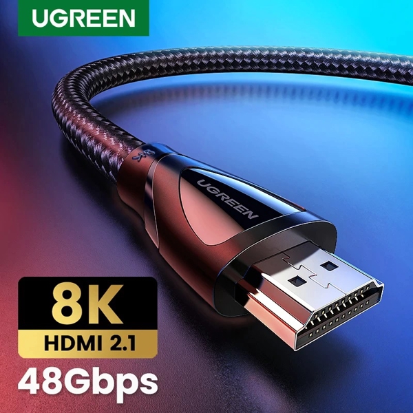 UGREEN HD140 (80404) 8K HDMI 2.1 to HDMI 2.1 Cable, 3m, Black