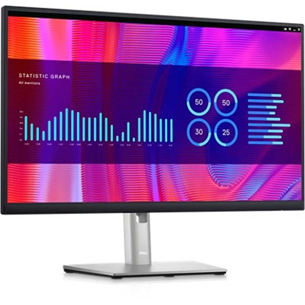 მონიტორი Dell P2423DE, 23,8", LCD Monitor, QHD, LED, HDMI, DP, USB-C, RJ-45, Black