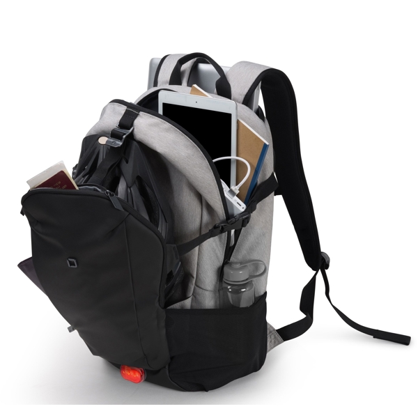 ნოუთბუქის ჩანთა Dicota D31764, 15.6", Backpack, Gray