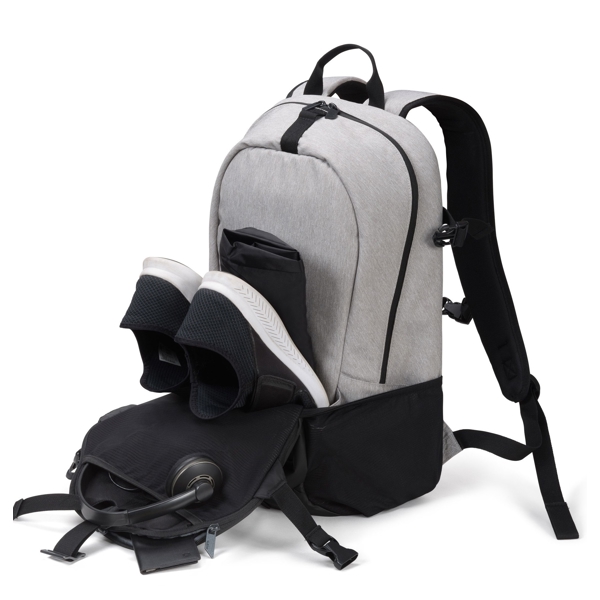 ნოუთბუქის ჩანთა Dicota D31764, 15.6", Backpack, Gray