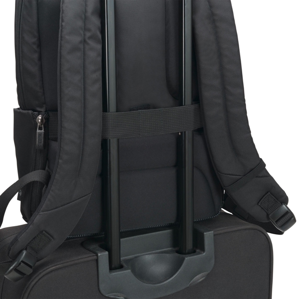 ნოუთბუქის ჩანთა Dicota D31820-RPET, 14.1", Backpack, Black