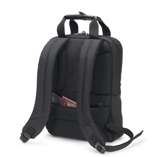 ნოუთბუქის ჩანთა Dicota D31820-RPET, 14.1", Backpack, Black